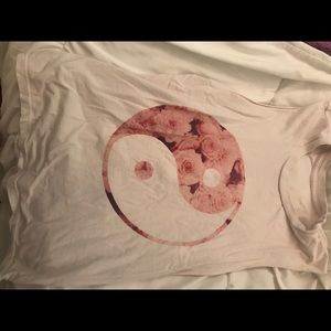 Ying yang muscle tee